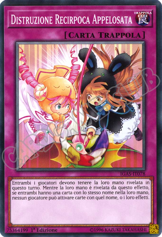 IGAS-IT078 Distruzione Recirpoca Appelosata comune 1a Edizione (IT) -NEAR MINT-