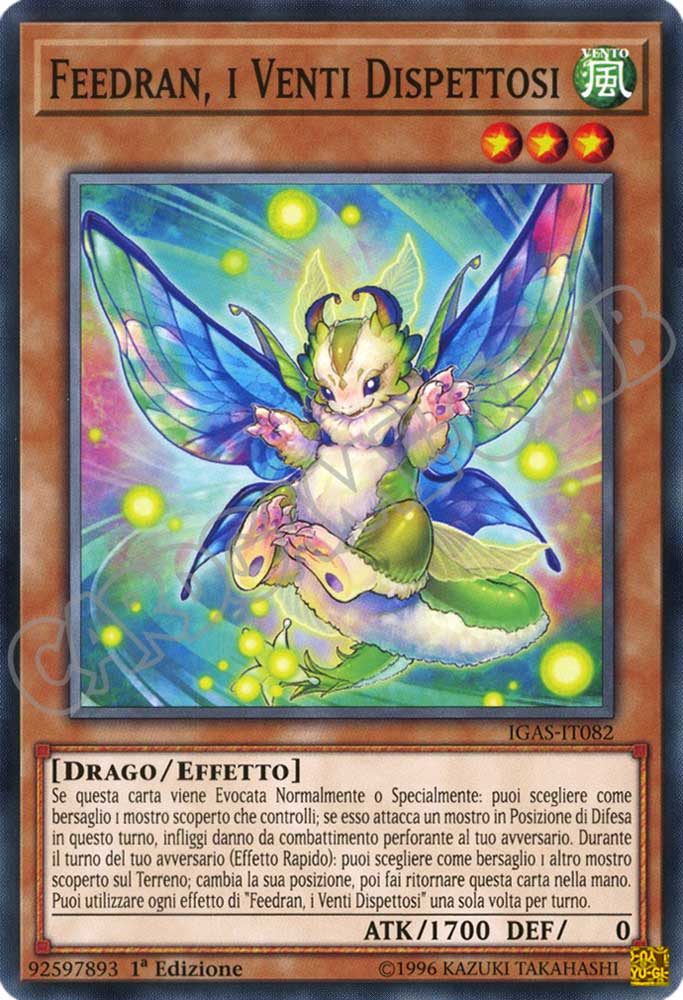 IGAS-IT082 Feedran, i Venti Dispettosi comune 1a Edizione (IT) -NEAR MINT-