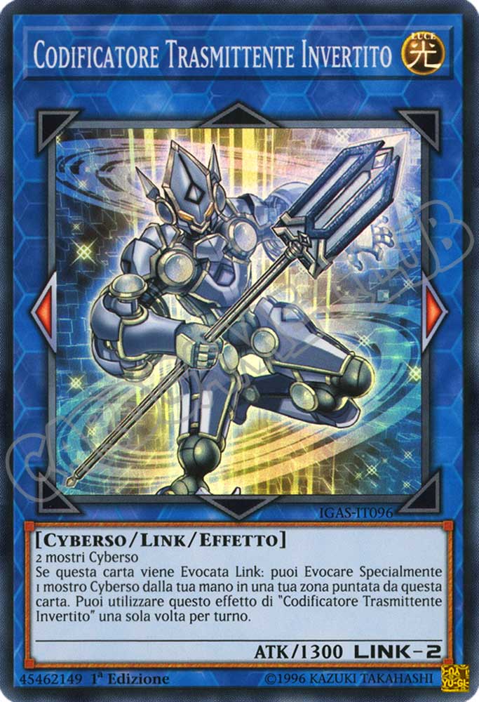 IGAS-IT096 Codificatore Trasmittente Invertito super rara 1a Edizione (IT) -NEAR MINT-