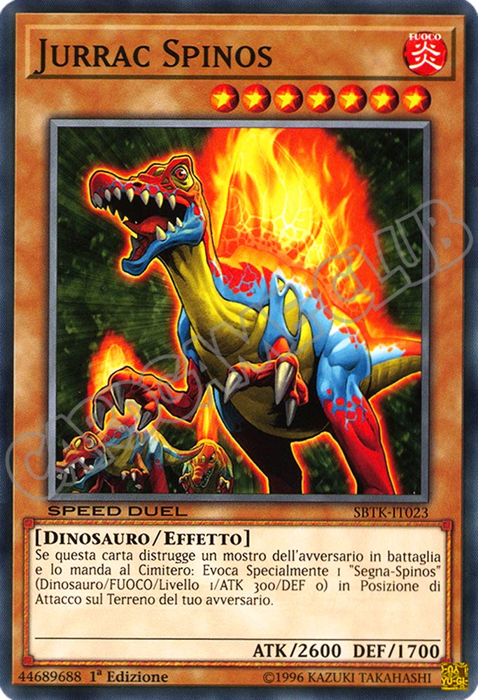 SBTK-IT023 Jurrac Spinos comune 1a Edizione (IT) -NEAR MINT-