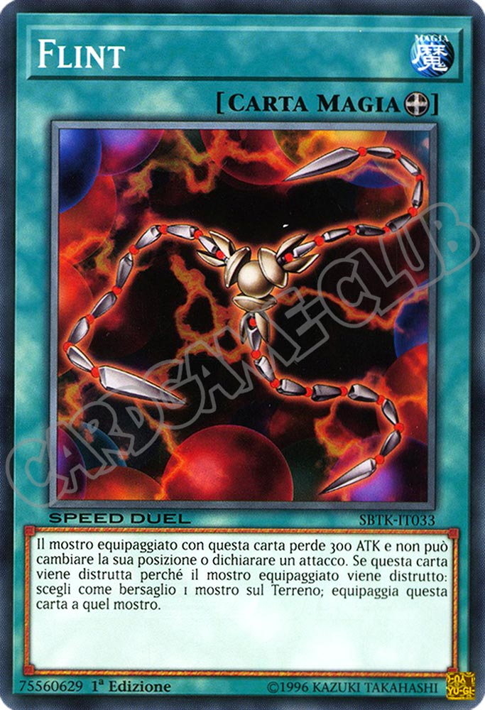 SBTK-IT033 Flint comune 1a Edizione (IT) -NEAR MINT-