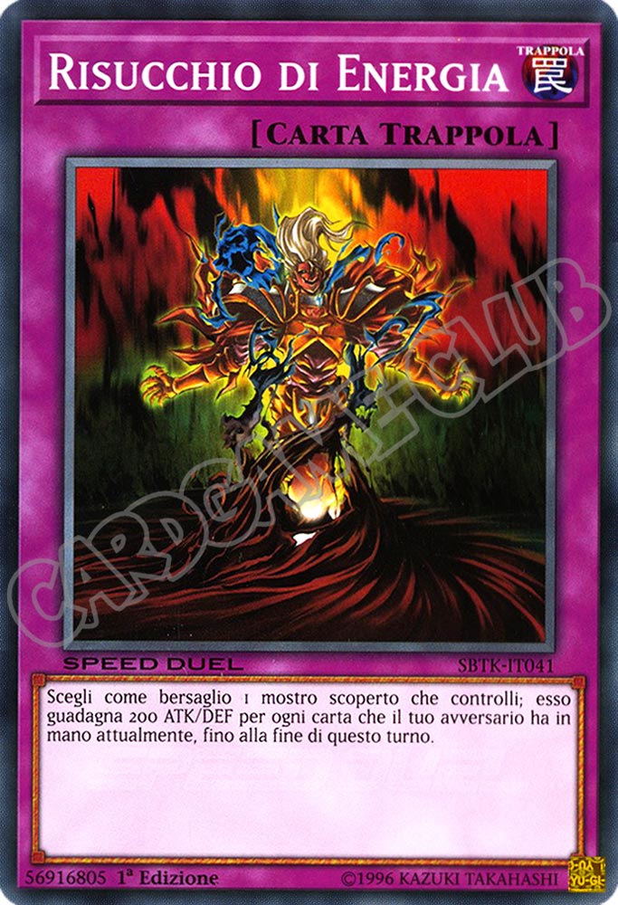 SBTK-IT041 Risucchio di Energia comune 1a Edizione (IT) -NEAR MINT-