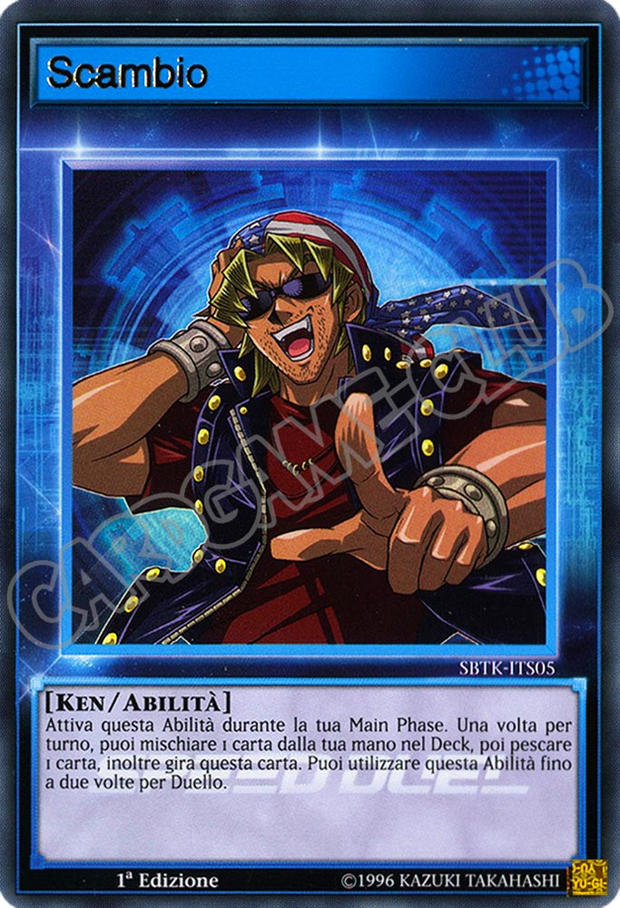 SBTK-ITS05 Scambio ultra rara 1a Edizione (IT) -NEAR MINT-