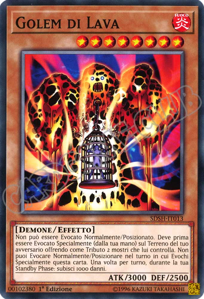 SDSH-IT013 Golem di Lava comune 1a Edizione (IT) -NEAR MINT-