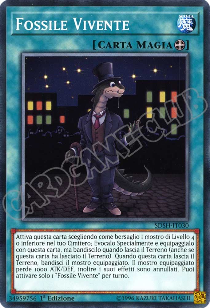 SDSH-IT030 Fossile Vivente comune 1a Edizione (IT) -NEAR MINT-