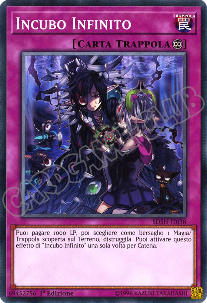 SDSH-IT038 Incubo Infinito comune 1a Edizione (IT) -NEAR MINT-