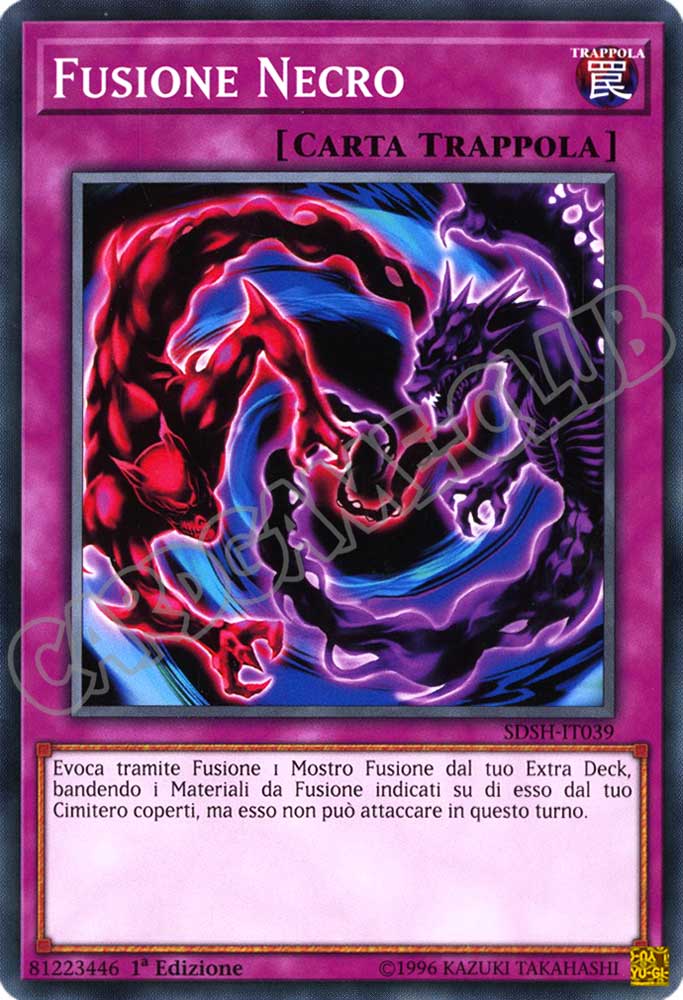 SDSH-IT039 Fusione Necro comune 1a Edizione (IT) -NEAR MINT-