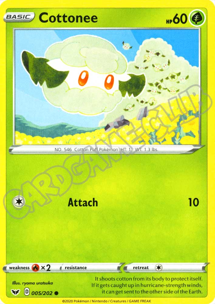 005 / 202 Cottonee comune normale (EN) -NEAR MINT-