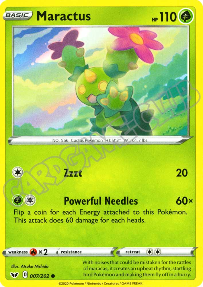 007 / 202 Maractus comune normale (EN) -NEAR MINT-