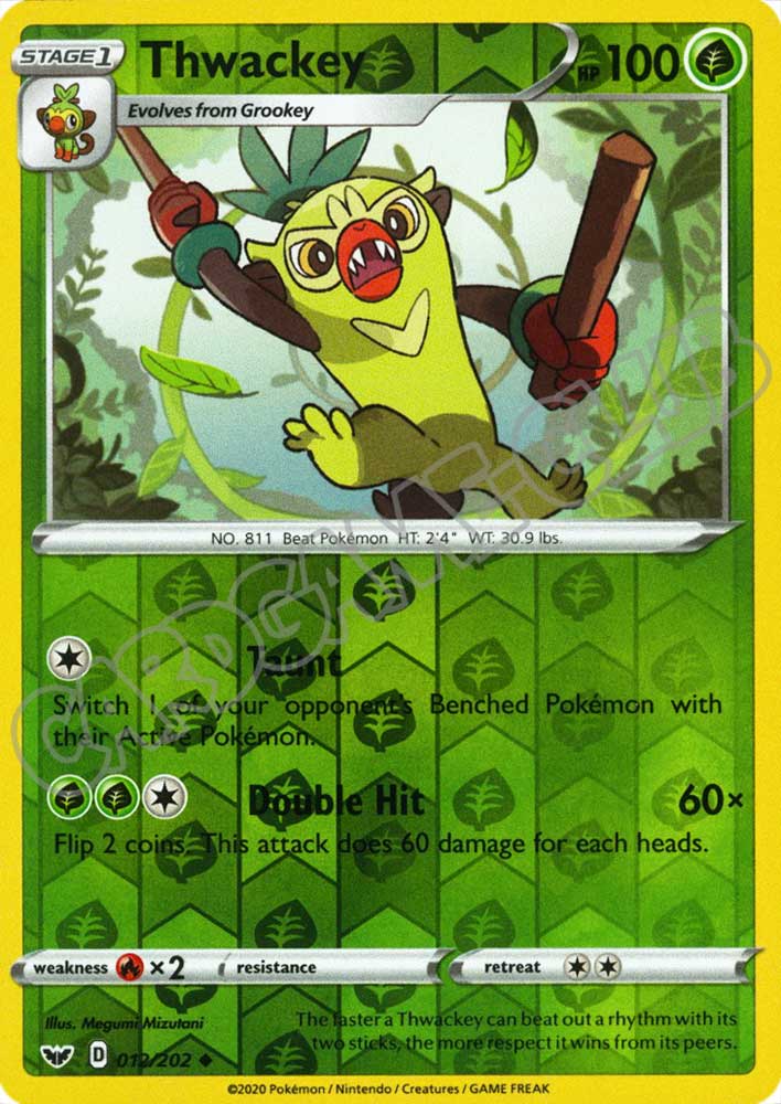 012 / 202 Thwackey non comune foil reverse (EN) -NEAR MINT-