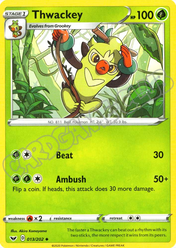 013 / 202 Thwackey non comune normale (EN) -NEAR MINT-