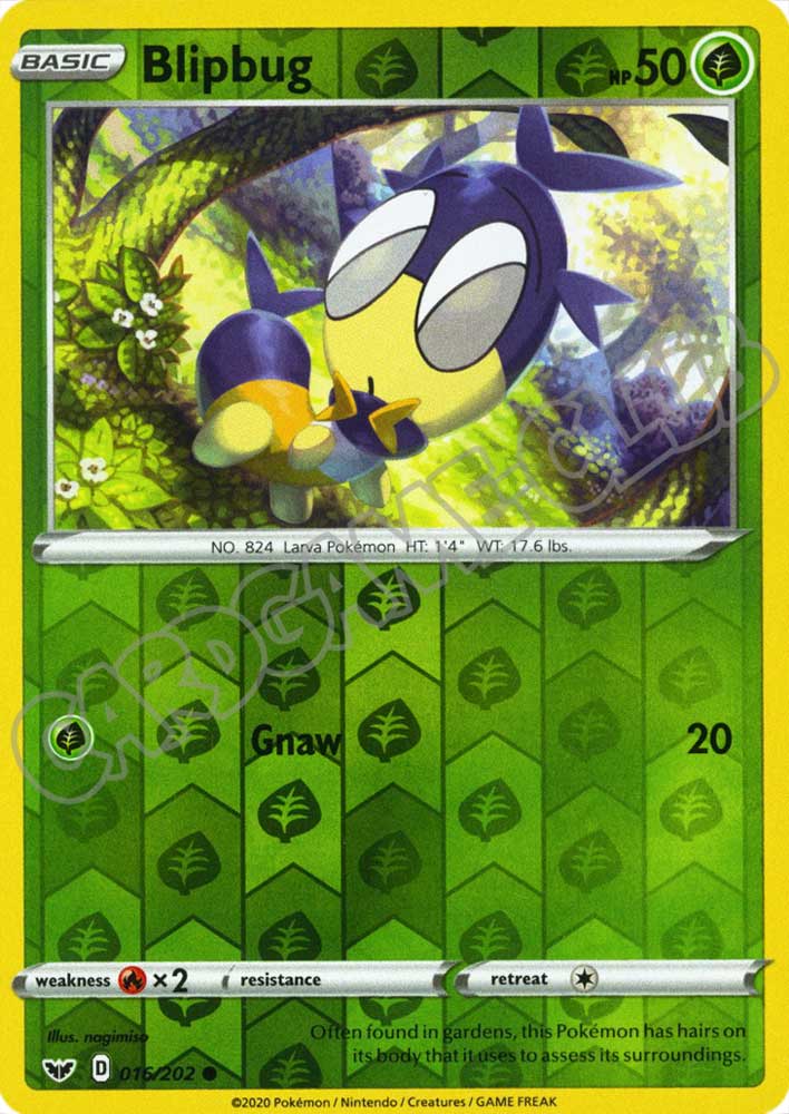 016 / 202 Blipbug comune foil reverse (EN) -NEAR MINT-