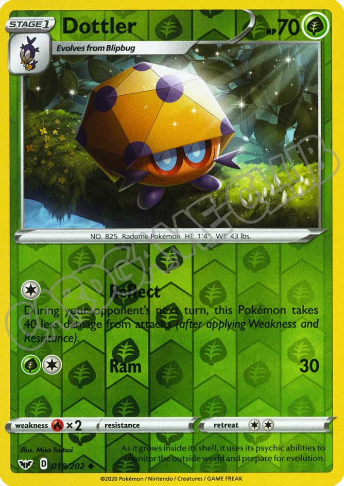 018 / 202 Dottler non comune foil reverse (EN) -NEAR MINT-