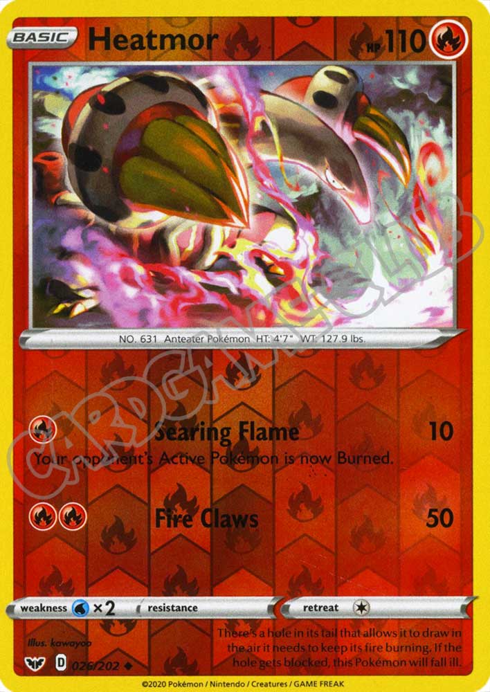 026 / 202 Heatmor non comune foil reverse (EN) -NEAR MINT-