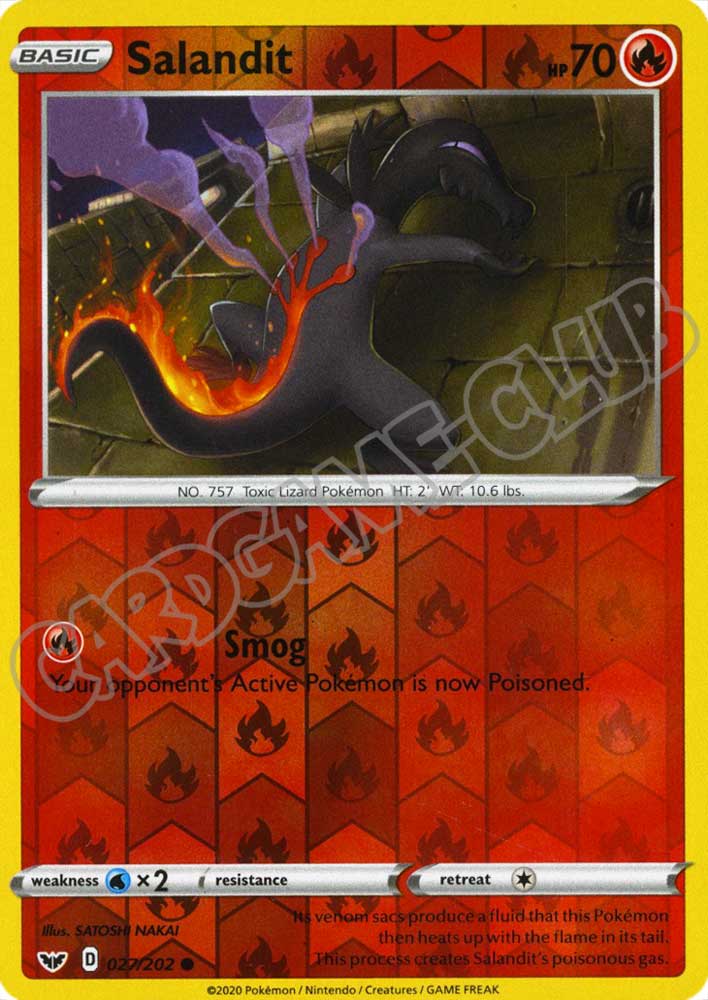 027 / 202 Salandit comune foil reverse (EN) -NEAR MINT-