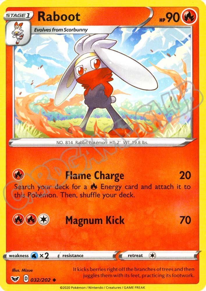 032 / 202 Raboot non comune normale (EN) -NEAR MINT-