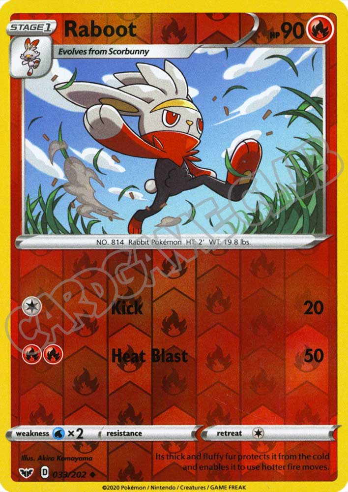 033 / 202 Raboot non comune foil reverse (EN) -NEAR MINT-