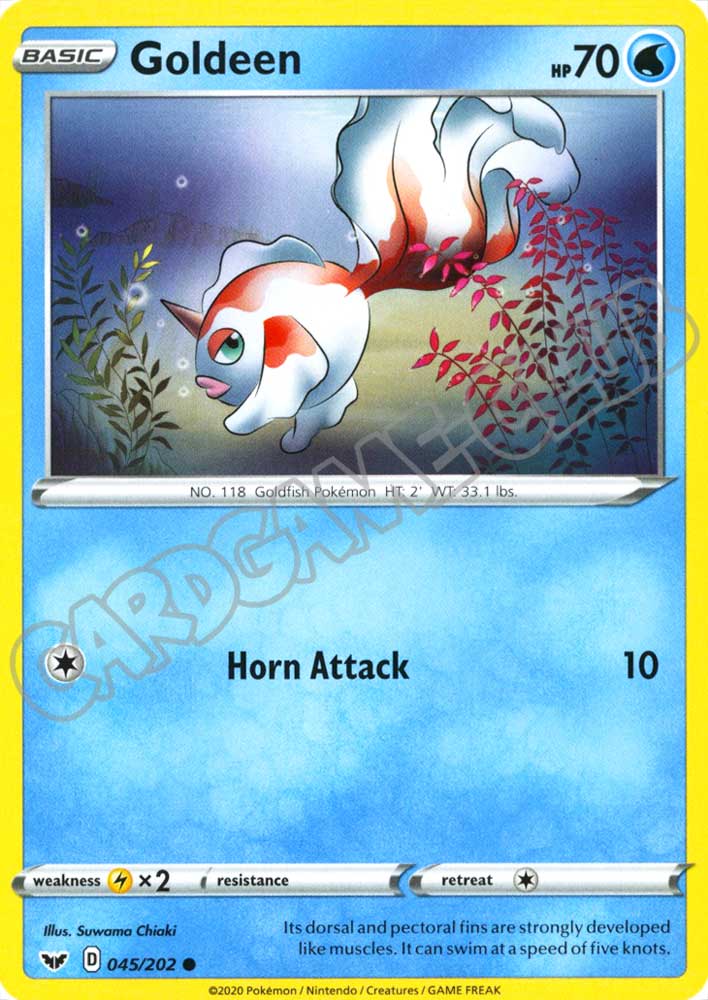 045 / 202 Goldeen comune normale (EN) -NEAR MINT-