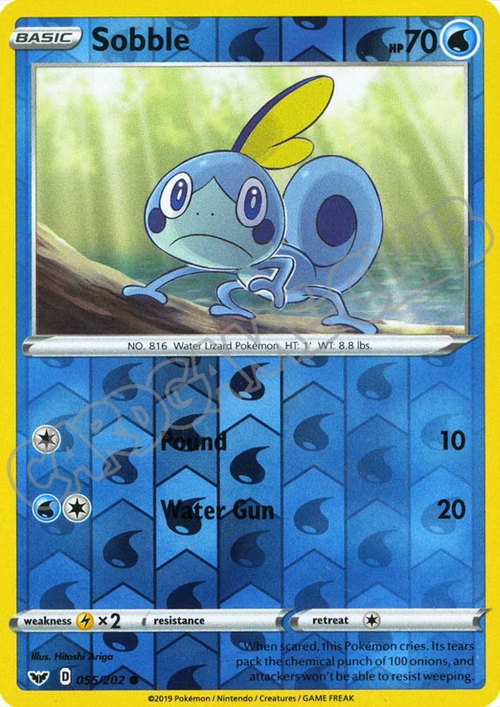 055 / 202 Sobble comune foil reverse (EN) -NEAR MINT-