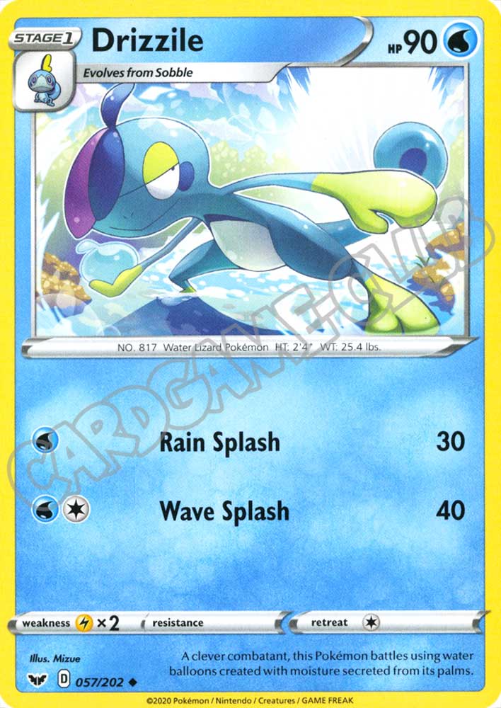 057 / 202 Drizzile non comune normale (EN) -NEAR MINT-