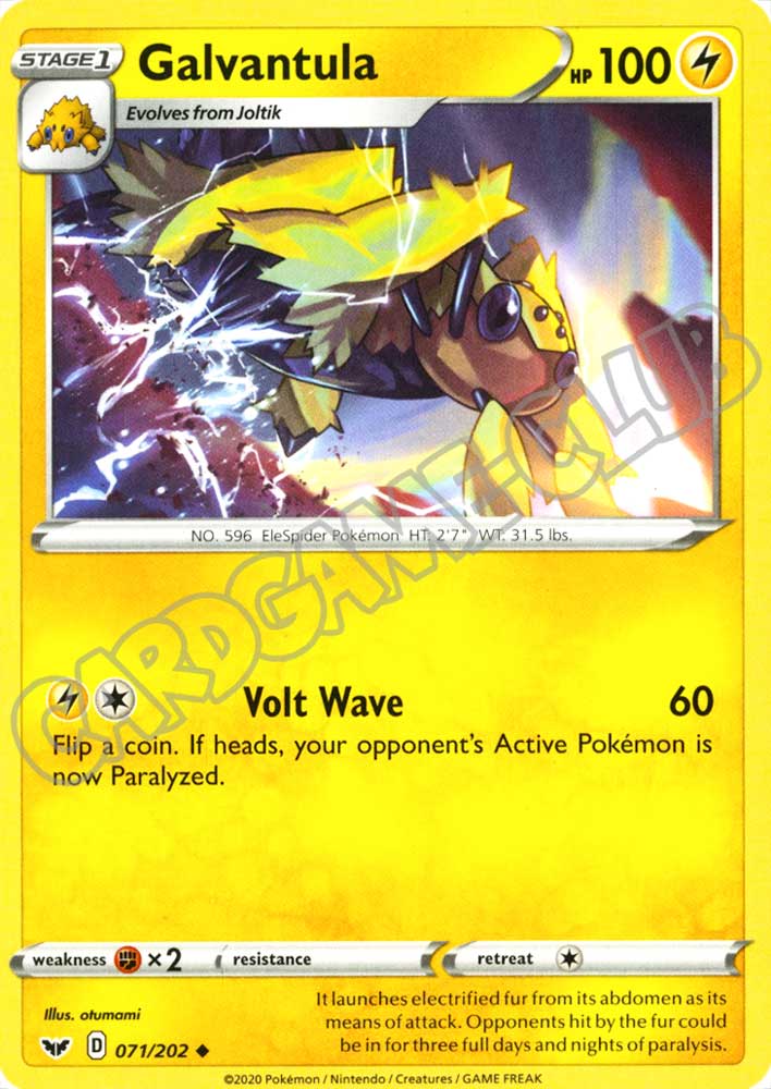 071 / 202 Galvantula non comune normale (EN) -NEAR MINT-