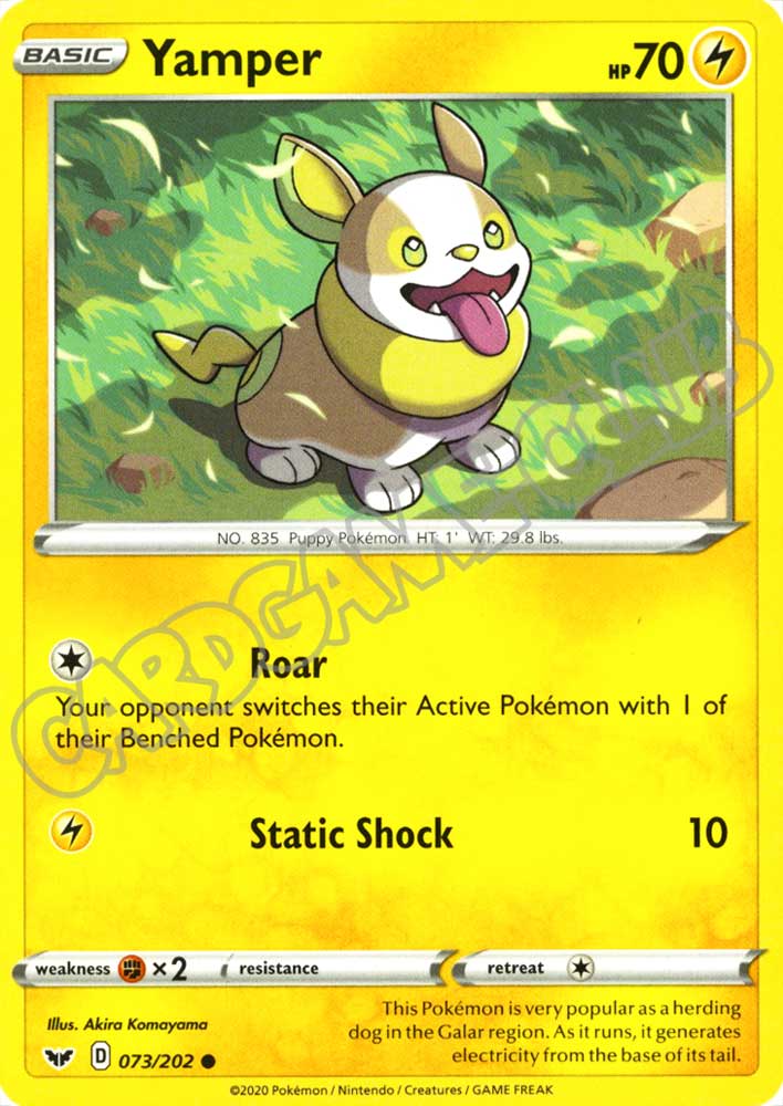 073 / 202 Yamper comune normale (EN) -NEAR MINT-