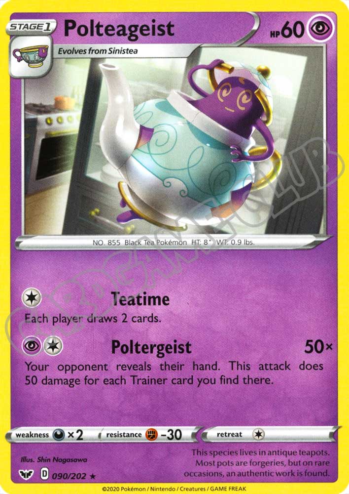090 / 202 Polteageist rara normale (EN) -NEAR MINT-