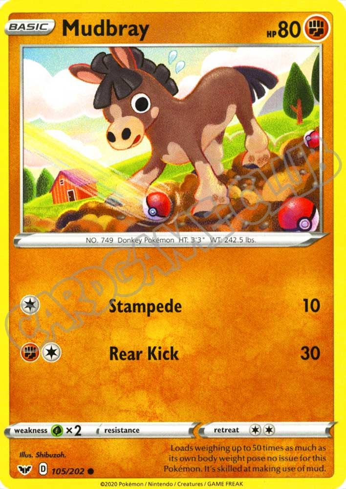 105 / 202 Mudbray comune normale (EN) -NEAR MINT-