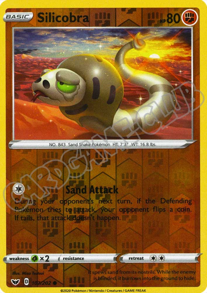 107 / 202 Silicobra comune foil reverse (EN) -NEAR MINT-