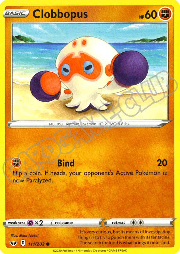 111 / 202 Clobbopus comune normale (EN) -NEAR MINT-