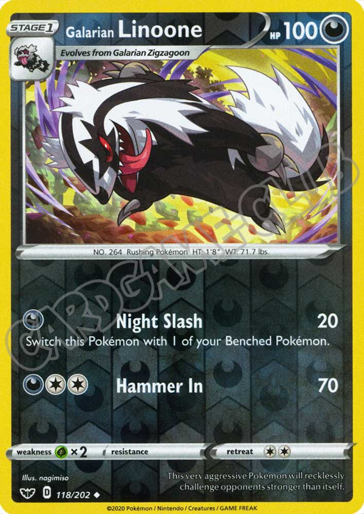 118 / 202 Galaran Linoone non comune foil reverse (EN) -NEAR MINT-