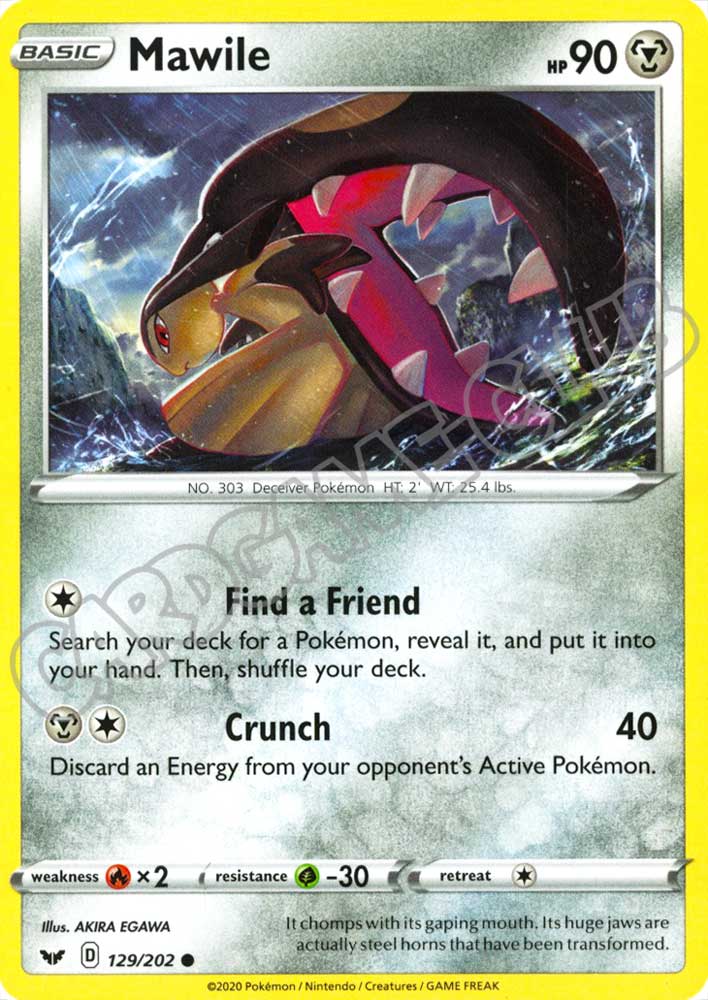 129 / 202 Mawile comune normale (EN) -NEAR MINT-