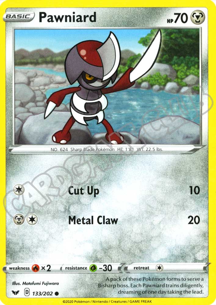 133 / 202 Pawniard comune normale (EN) -NEAR MINT-