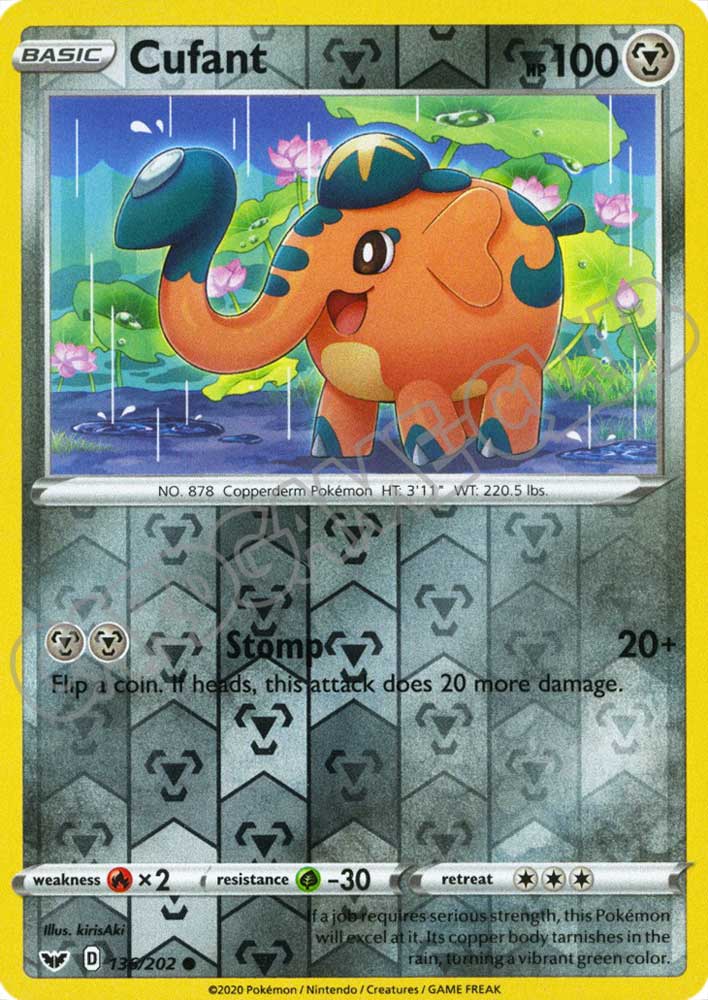 136 / 202 Cufant comune foil reverse (EN) -NEAR MINT-