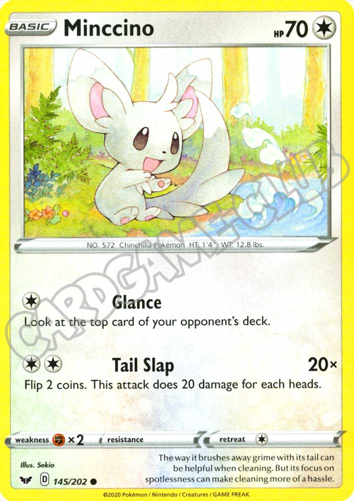 145 / 202 Minccino comune normale (EN) -NEAR MINT-