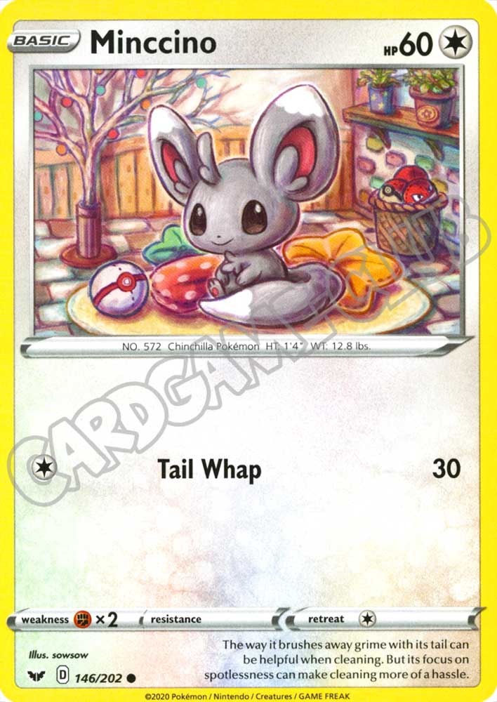 146 / 202 Minccino comune normale (EN) -NEAR MINT-