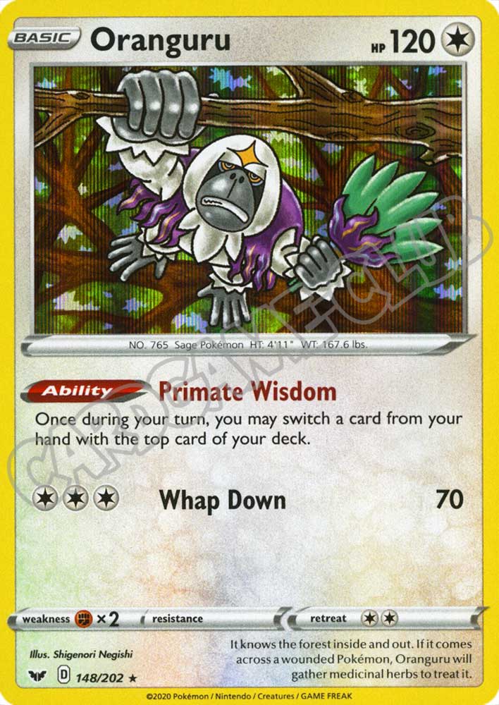 148 / 202 Oranguru rara foil (EN) -NEAR MINT-