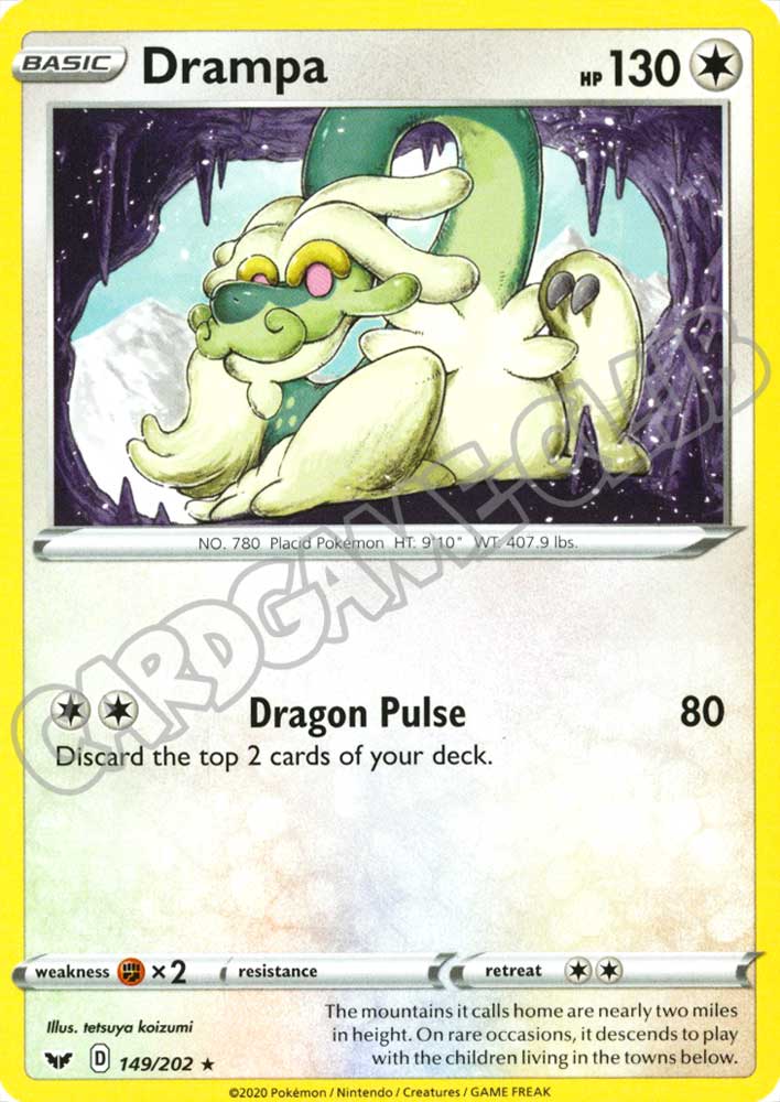 149 / 202 Drampa rara normale (EN) -NEAR MINT-