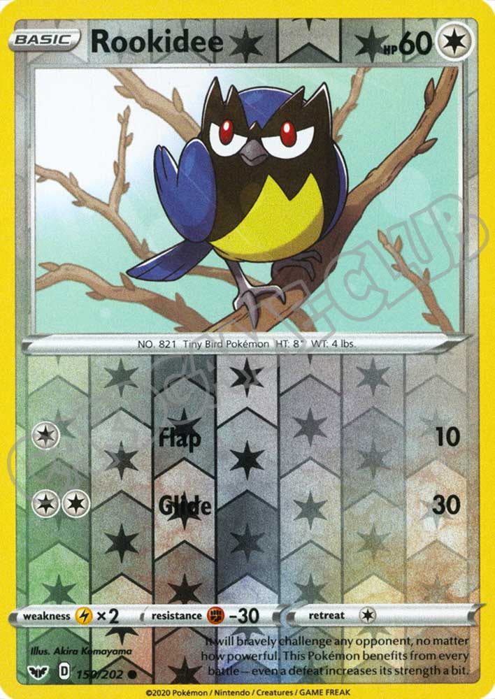 150 / 202 Rookidee comune foil reverse (EN) -NEAR MINT-