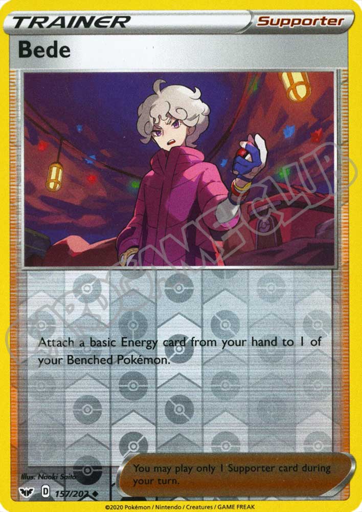 157 / 202 Bede non comune foil reverse (EN) -NEAR MINT-