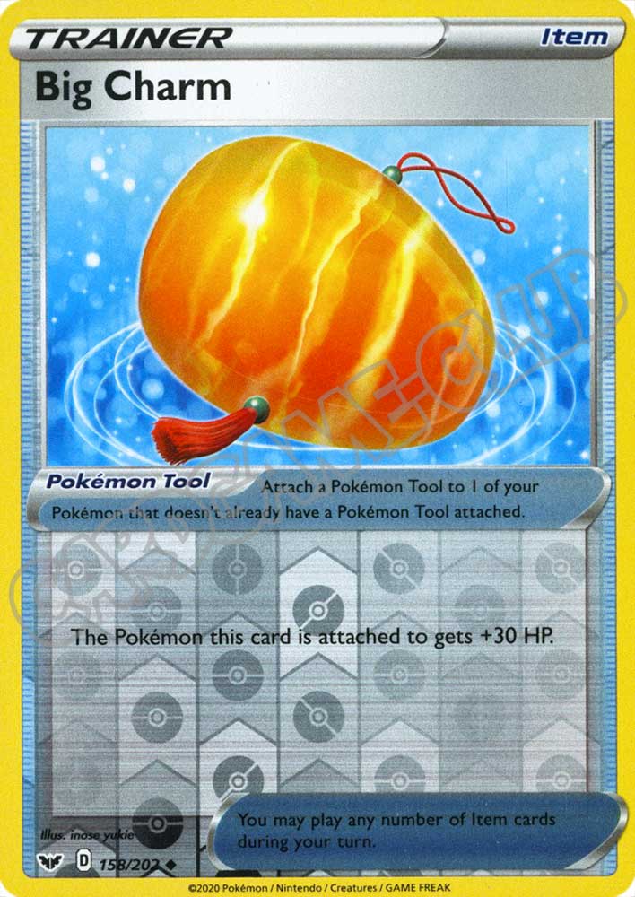 158 / 202 Big Charm non comune foil reverse (EN) -NEAR MINT-