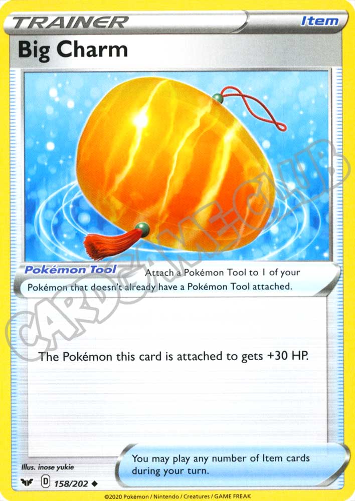158 / 202 Big Charm non comune normale (EN) -NEAR MINT-