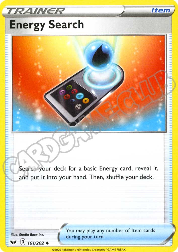 161 / 202 Energy Search non comune normale (EN) -NEAR MINT-