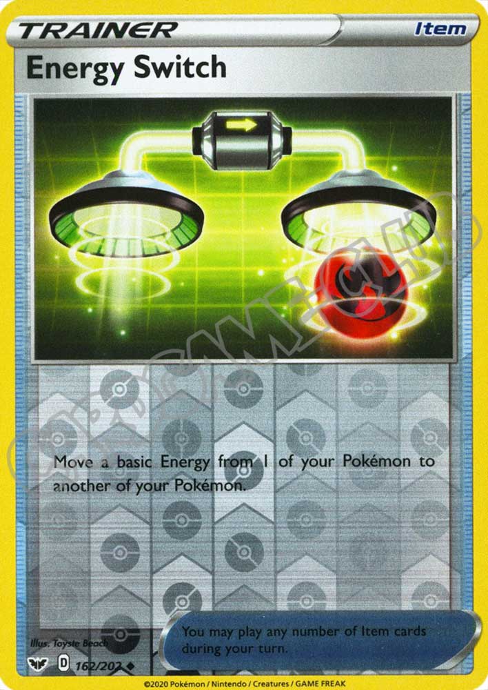 162 / 202 Energy Switch non comune foil reverse (EN) -NEAR MINT-