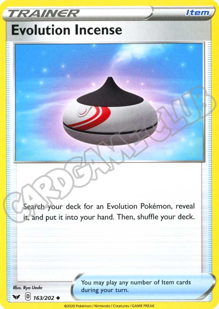 163 / 202 Evolution Incense non comune normale (EN) -NEAR MINT-