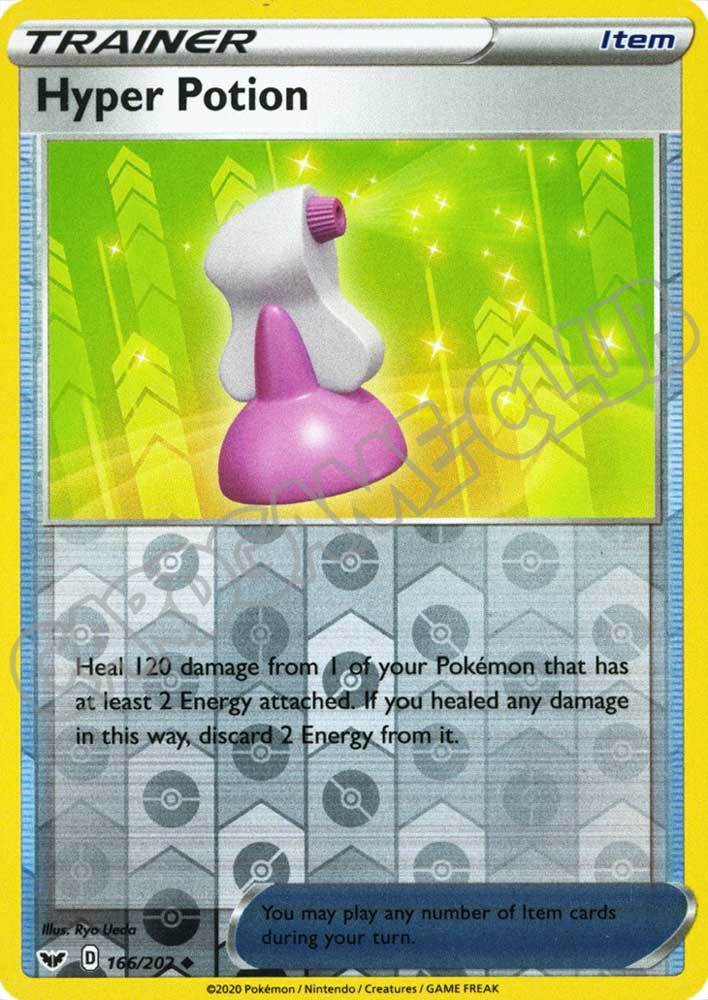 166 / 202 Hyper Potion non comune foil reverse (EN) -NEAR MINT-
