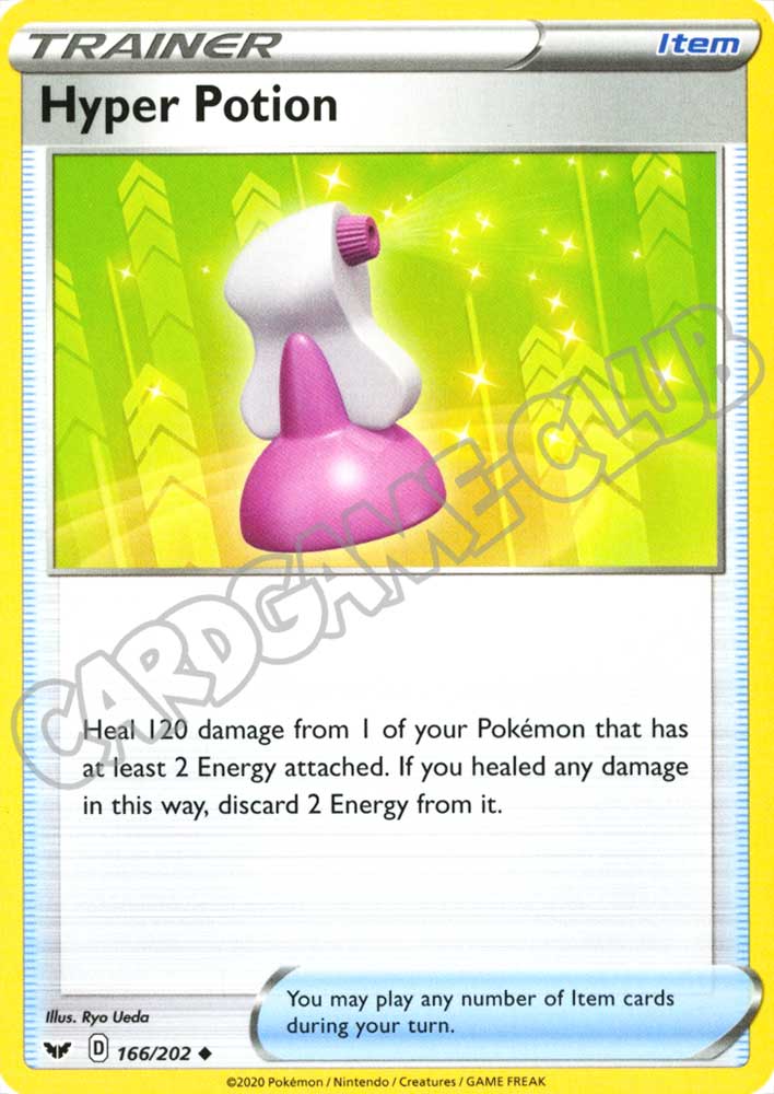 166 / 202 Hyper Potion non comune normale (EN) -NEAR MINT-