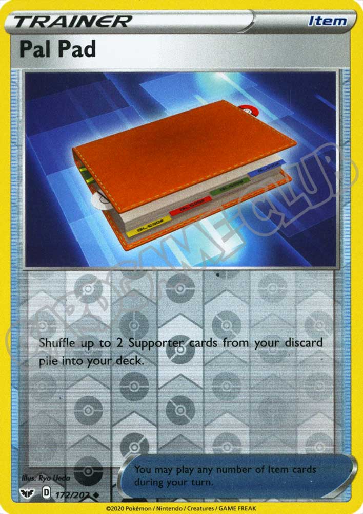 172 / 202 Pal Pad non comune foil reverse (EN) -NEAR MINT-