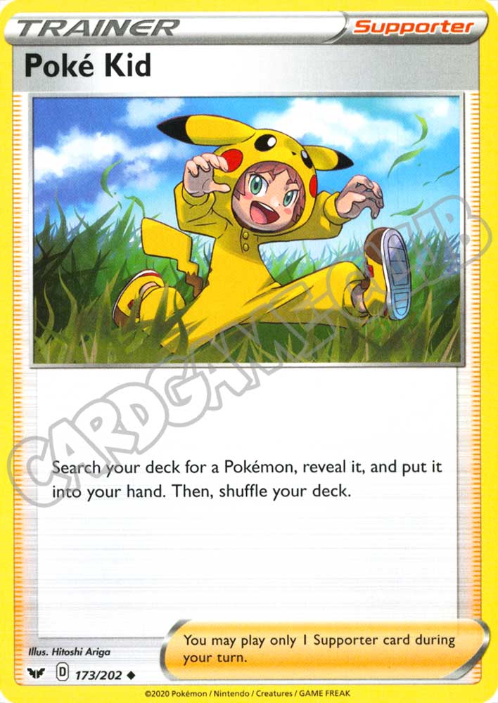 173 / 202 Poke' Kid non comune normale (EN) -NEAR MINT-