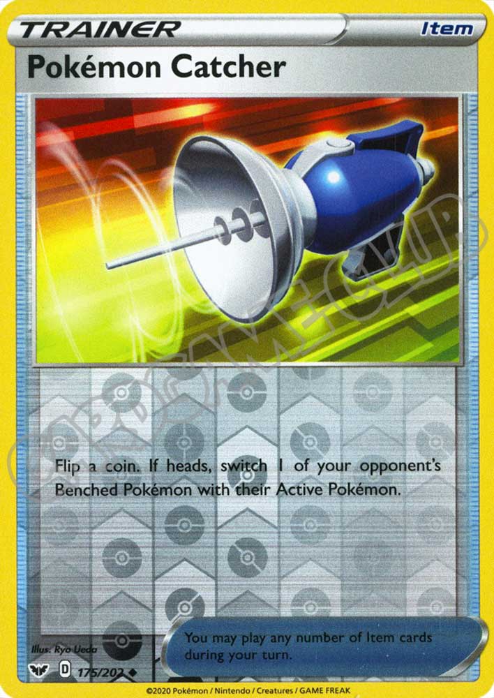 175 / 202 Pokemon Catcher non comune foil reverse (EN) -NEAR MINT-